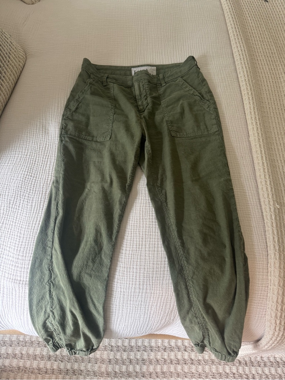 Frank & Eileen jameson utility Joggers - green